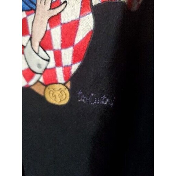 Vintage 1993 Too Cute!  Wool Leather Varsity Jacket BETTY BOOP - Picture 6 of 15